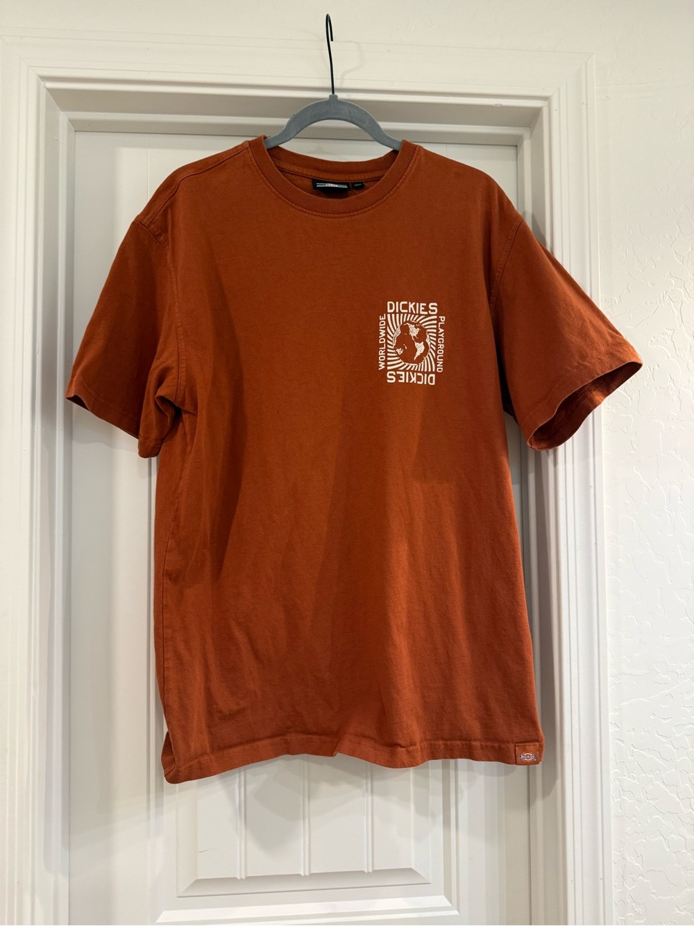 Dickies Men's Burnt Orange Short Sleeve Graphic Tee